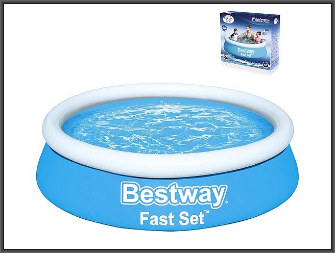 bestway basen rozporowy z dmuchanym kołnierzem 183x51cm  b57392