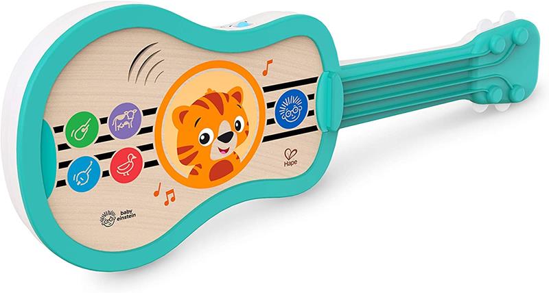 hape magiczne dotykowe ukulele drewniane trefl