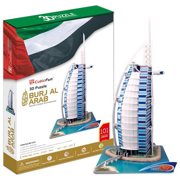 puzzle 3d duży zestaw burjal arab 101el. mc101h  dante