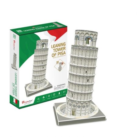 dante puzzle 3d krzywa wieża w pizie 27el zb-102354