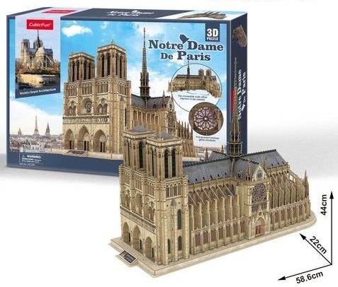 puzzle 3d katedra notre dame de paris 293el 20260