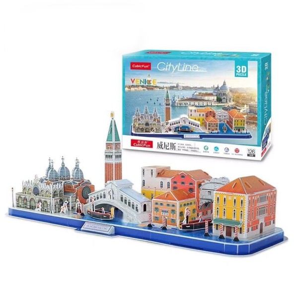 dante puzzle 3d city line wenecja 20269 p16