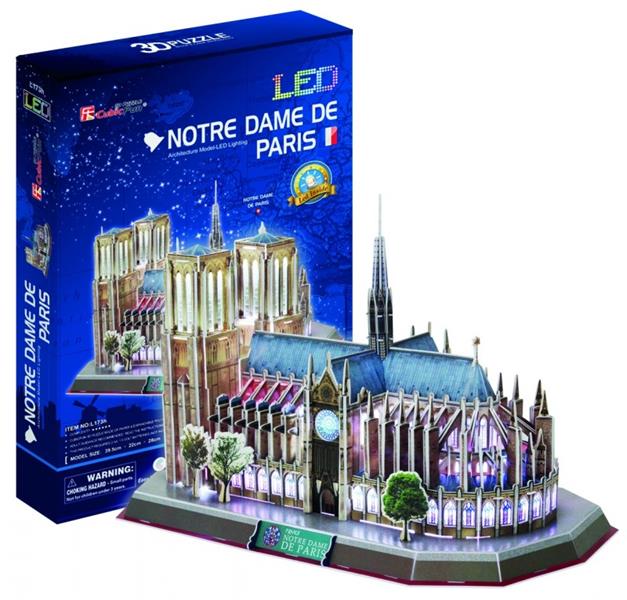 puzzle 3d katedra notre dame 149el 20509 dante p12