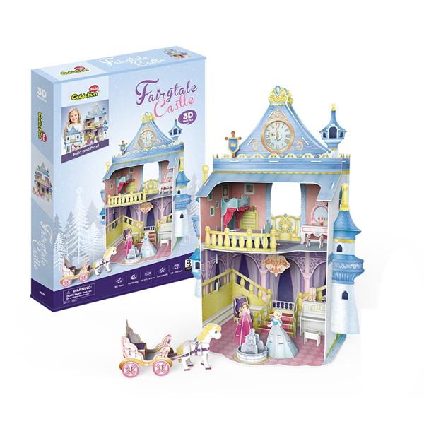 PUZZLE 3D DOMEK DLA LALEK FAIRYTALE CASTLE 8097 DANTE