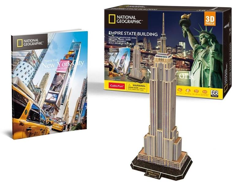 dante puzzle 3d national geographic empire state builiding 66el ds0977