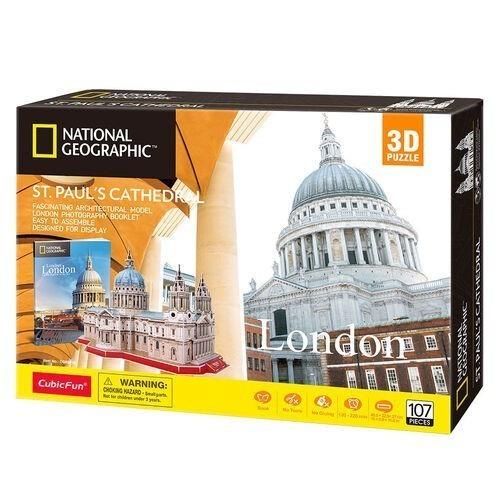 dante puzzle 3d national geographic londyn, katedra św. pawła 107el ds0991