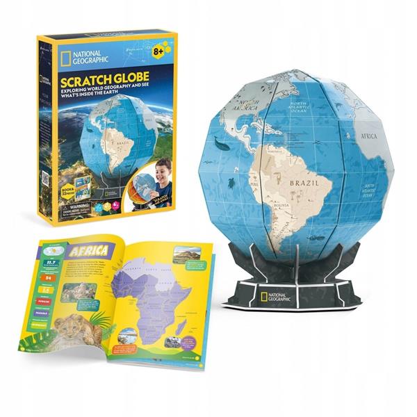 puzzle 3d national geographic globus ds1082h cubic fun