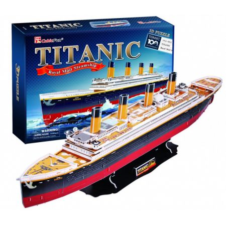 dante puzzle 3d titanic duży 113el 24011