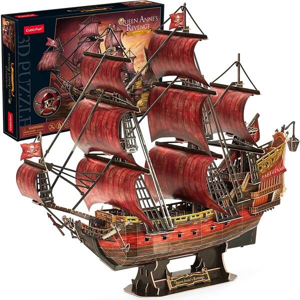 puzzle 3d zemsta królowej anny wersja jubileuszowa t4040h cubic fun