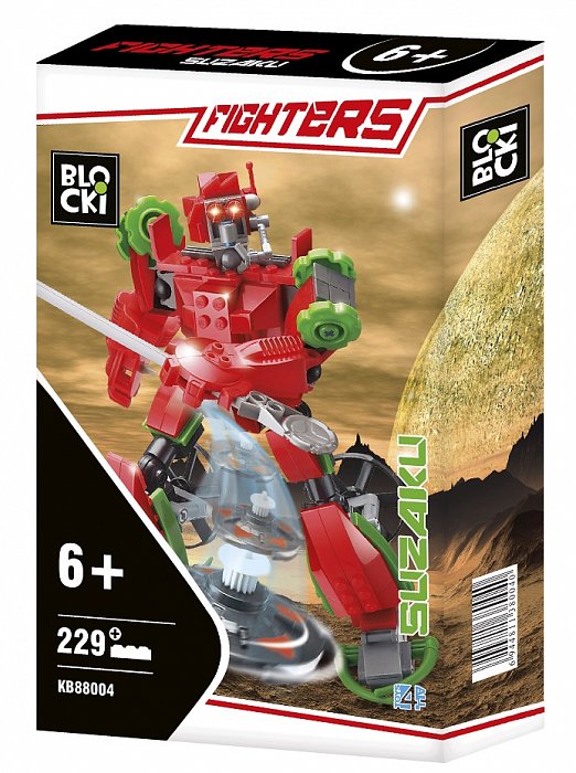 **ICOM-KLOCKI BLOCKI FIGHTERS - SUZAKU  229EL KB88004