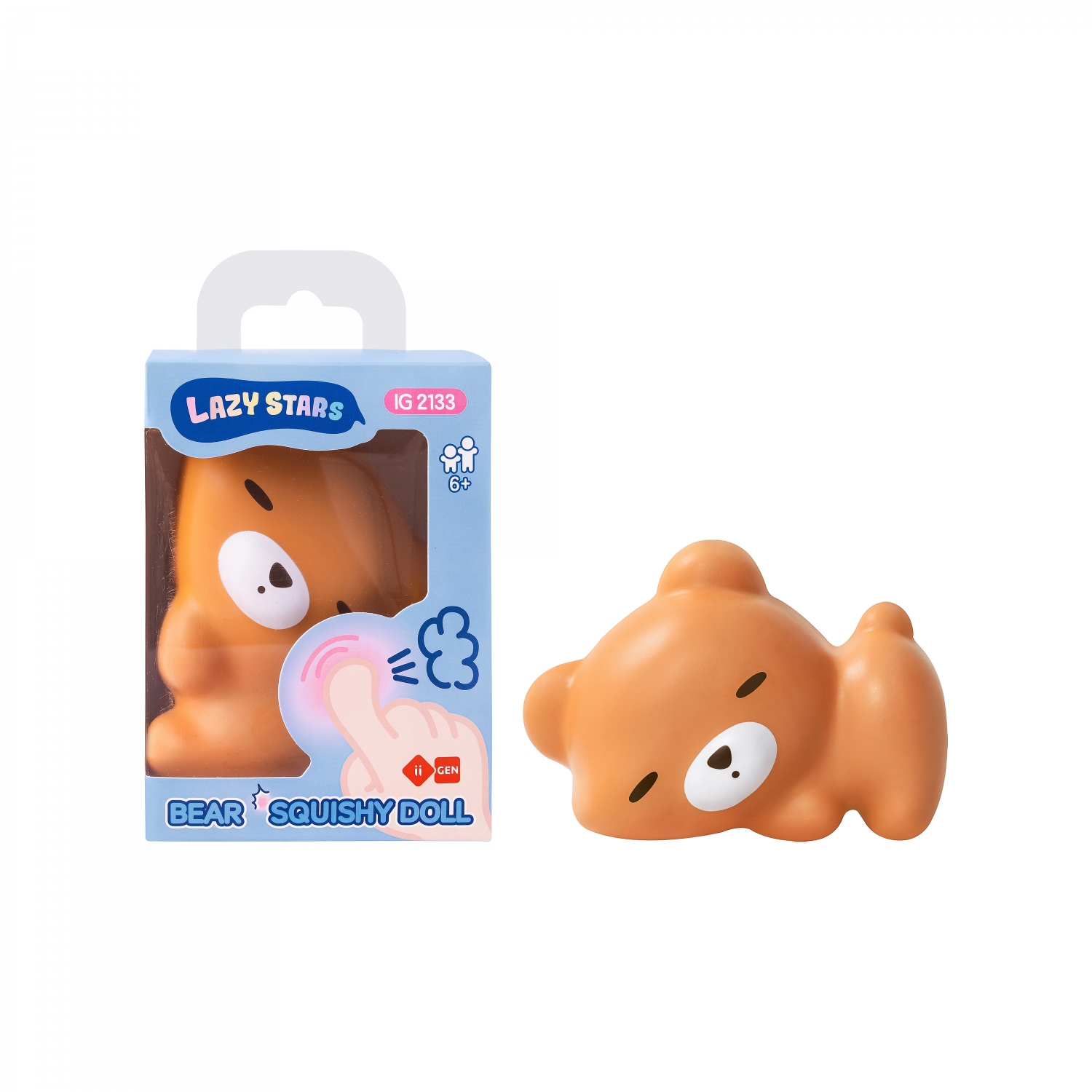 SQUISHY ANTYSTRESOWE MIŚ W PUDEŁKU      ALBA