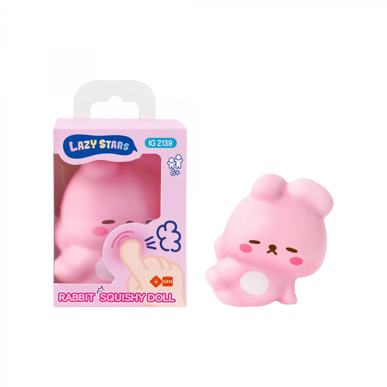 SQUISHY ANTYSTRESOWE KRÓLICZEK W PUDEŁKUALBA