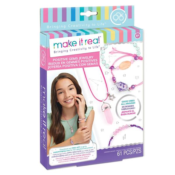 MAKE IT REAL ZESTAW DO TWORZENIA BRANSOLETEK POSITIVE GEMS 61EL ORBICO