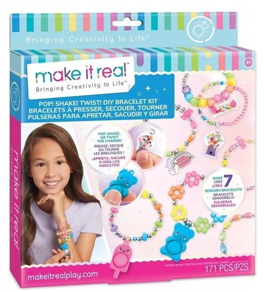 MAKE IT REAL ZESTAW DO TWORZENIA BRANSOLETEKE POP! SHAKE! TWIST! 171EL ORBICO