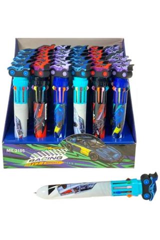 VISTAR DŁUGOPIS 10 KOLORÓW RACING SPORT 0.7MM MR-2105 /36/