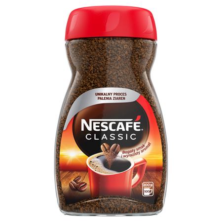 kawa rozpuszczalna nescafe classic  200g nestle