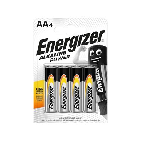 ENERGIZER BATERIA R6 AA/ ALKALINE POWER OP.4SZT
