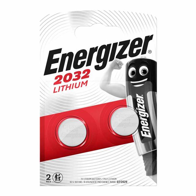 ENERGIZER BATERIA CR2032 LITOWA OP.2SZT