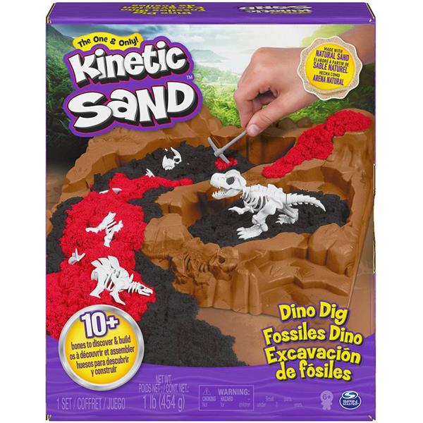 spin master*kinetic sand zestaw wykopalisko dinozaurów 6055874