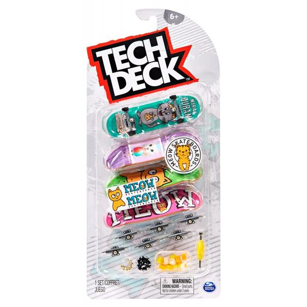 tech deck mini deskorolka na palec 4-pak 20136682 spin master