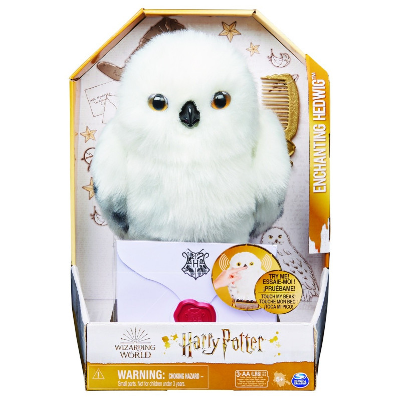 SPIN MASTER WIZARDING WORLD HARRY POTTER INTERAKTYWNA SOWA HEDWIGA 20133237