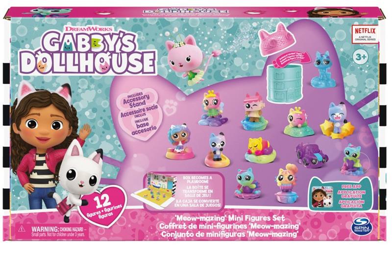 SPIN MASTER KOCI DOMEK GABI KOCIASTYCZNY ZESTAW 12 FIGUREK 6065351