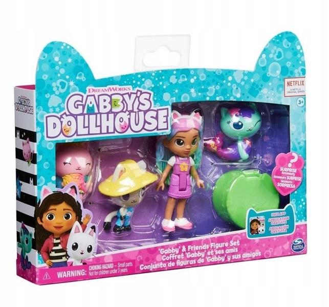 SPIN MASTER KOCI DOMEK GABI FIGURKI PRZYJACIELE GABI 20139240