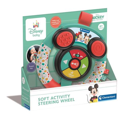 CLEMENTONI DISNEY BABY MIĘKKA KIEROWNICA INTERAKTYWNA 6M+ 17557