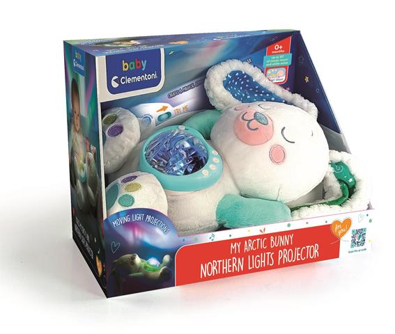 CLEMENTONI BABY PRZYTULANKA PROJEKTOR KRÓLIK 17594