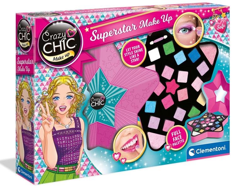 clementoni crazy chic superstar make up 17650