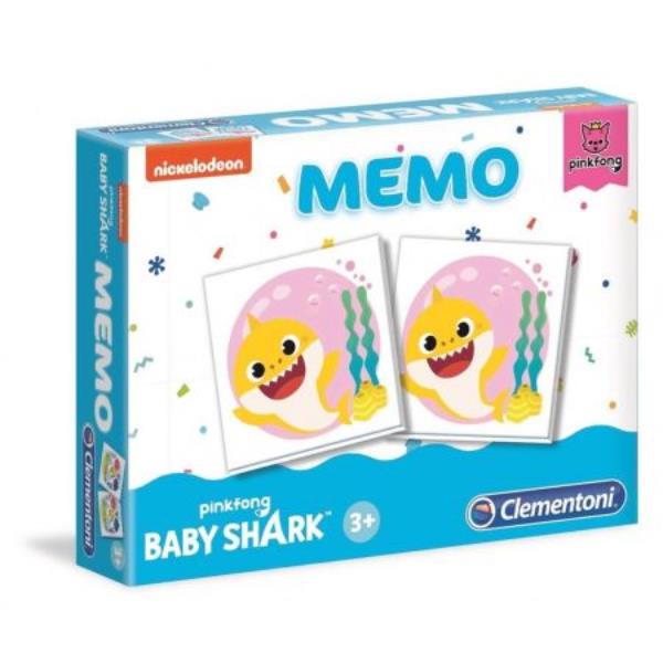 clementoni gra memo baby shark 18100