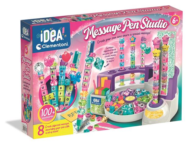 CLEMENTONI IDEA ART POMYSŁY FABRYKA DŁUGOPISÓW Z WIADOMOŚCIĄ 18211
