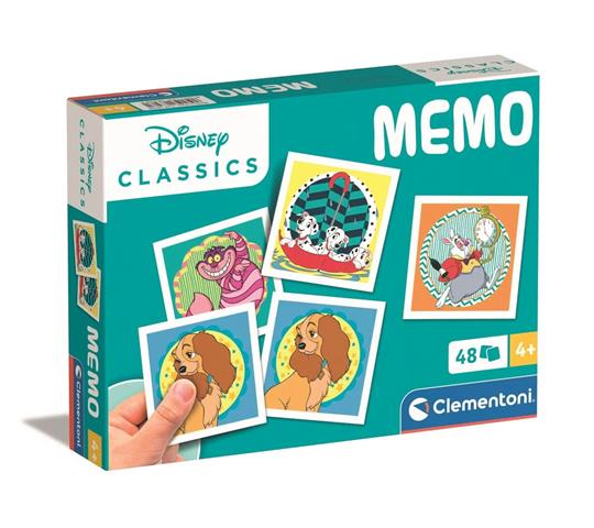 CLEMENTONI GRA MEMO DISNEY CLASSICS 18308