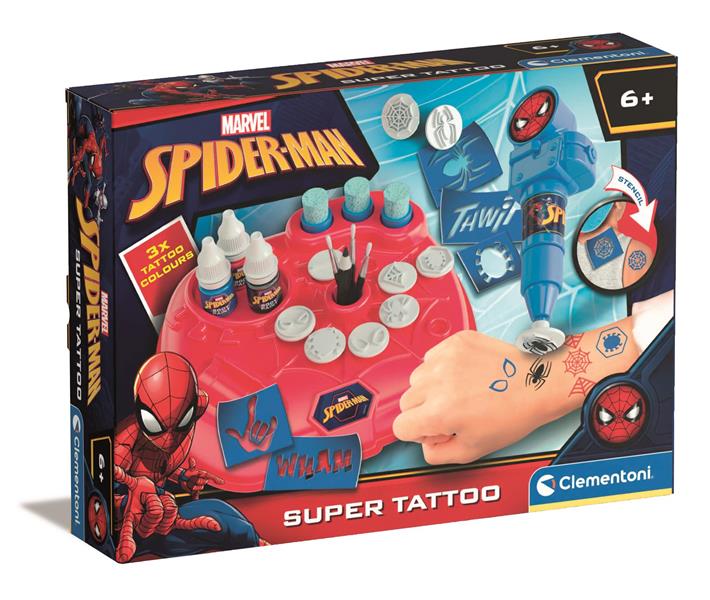 clementoni super tatuaże marvel spiderman 18725