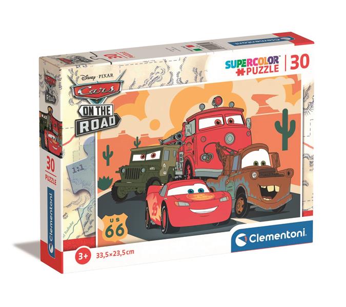 clementoni puzzle 30el cars 20274 33.5x23.5cm
