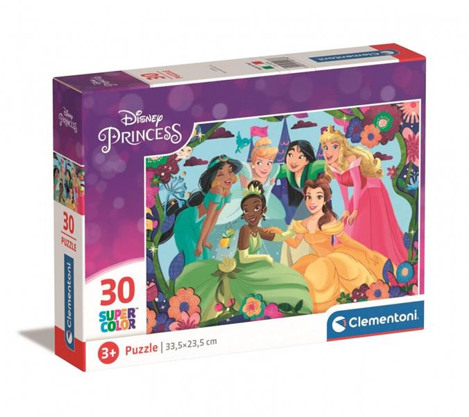 clementoni puzzle 30el princess 20276 33.5x23.5cm