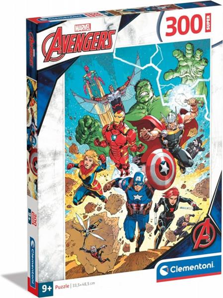 clementoni puzzle 300el avengers 21728 33.5x48.5cm