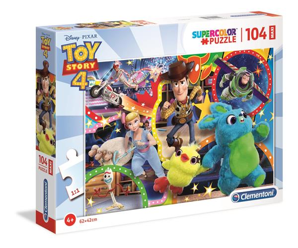 clementoni puzzle 104el maxi toy story 2374062x42cm