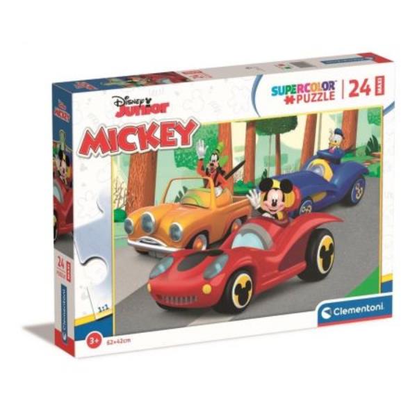 clementoni puzzle 24el maxi myszka mickey 62x42cm 24229