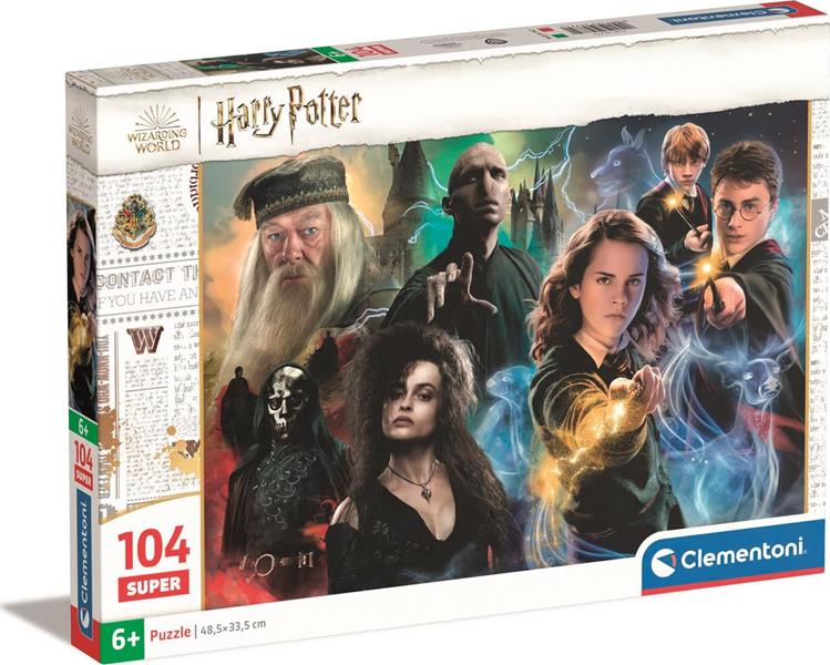 clementoni puzzle 104el harry potter 25775 48.5x33.5cm