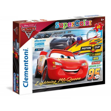 clementoni puzzle 60el auta 3 26973 33.5x23.5cm