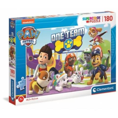 clementoni puzzle 180el psi patrol 29308 48,5x33,5cm