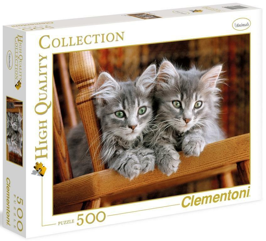 clementoni puzzle 500el kociaki 30545 49x36cm