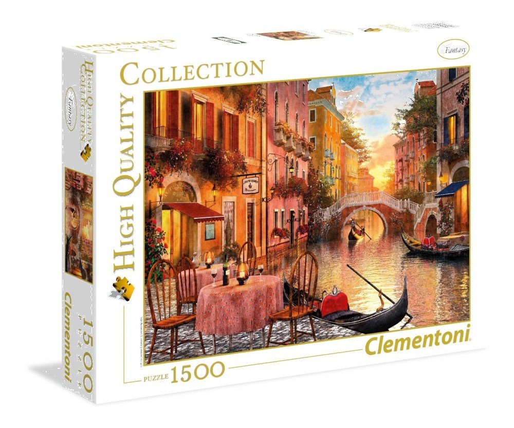 clementoni puzzle 1500el venezia 31668  84.3x59.2cm