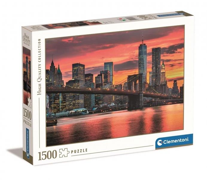 clementoni puzzle 1500el east river o zmierzchu 31693 84.3x59.2cm