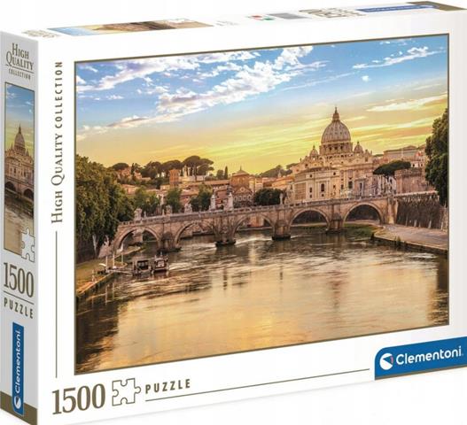 clementoni puzzle 1500el rzym  31819 84.3x59.2cm