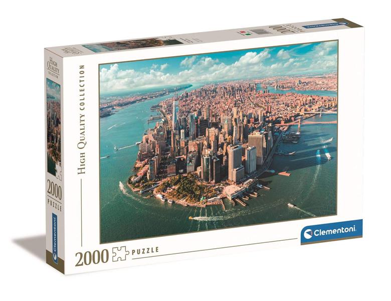 clementoni puzzle 2000el lower manhattan 32080 97.5x66.8cm