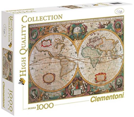 clementoni puzzle 3000el old map 33531 118.4x84.3cm