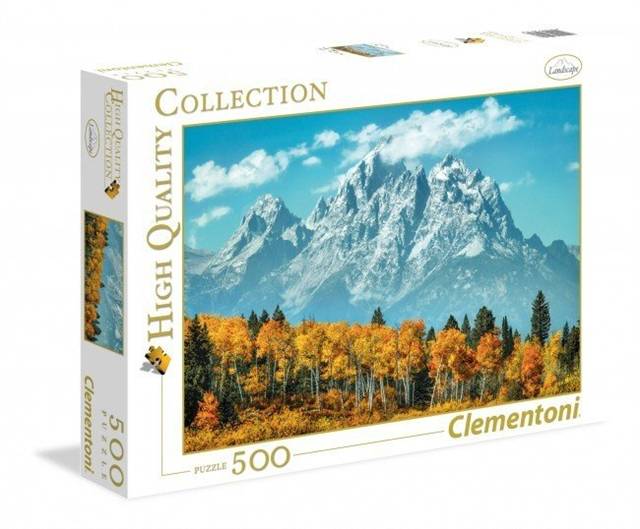 clementoni puzzle 500el grand tetoninfall 35034 49x36cm