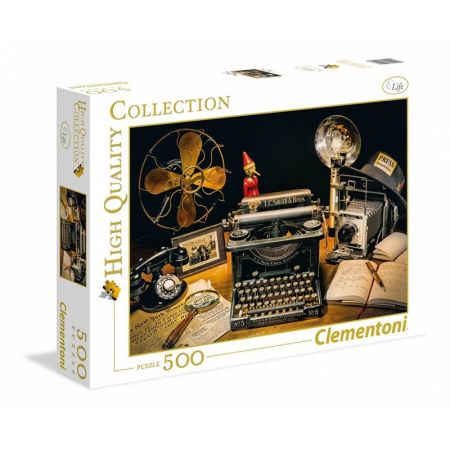 clementoni puzzle 500el the typewriter 3504049x36cm